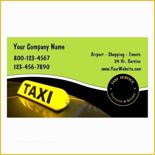 Taxi Business Cards Templates Free Download Of Taxi Business Cards New