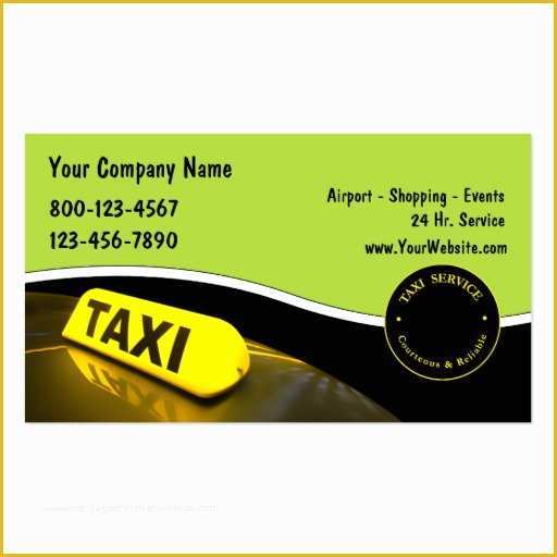 Taxi Business Cards Templates Free Download Of Taxi Business Cards New