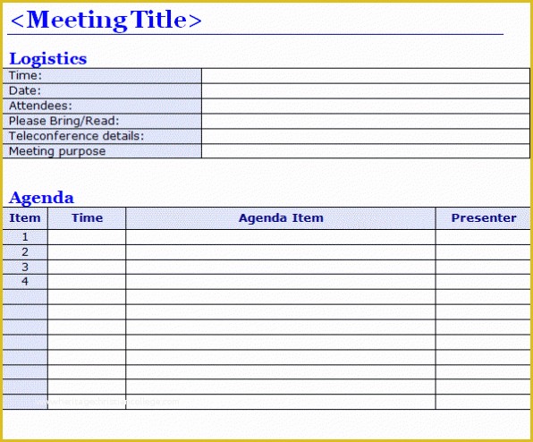 Team Meeting Minutes Template Free Of Staff Board & Team Meeting Agenda Template Word Excel