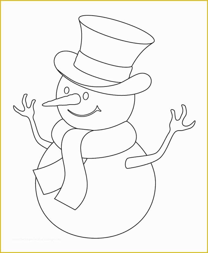 Templates for Pages Free Download Of Snowman Template Snowman Crafts
