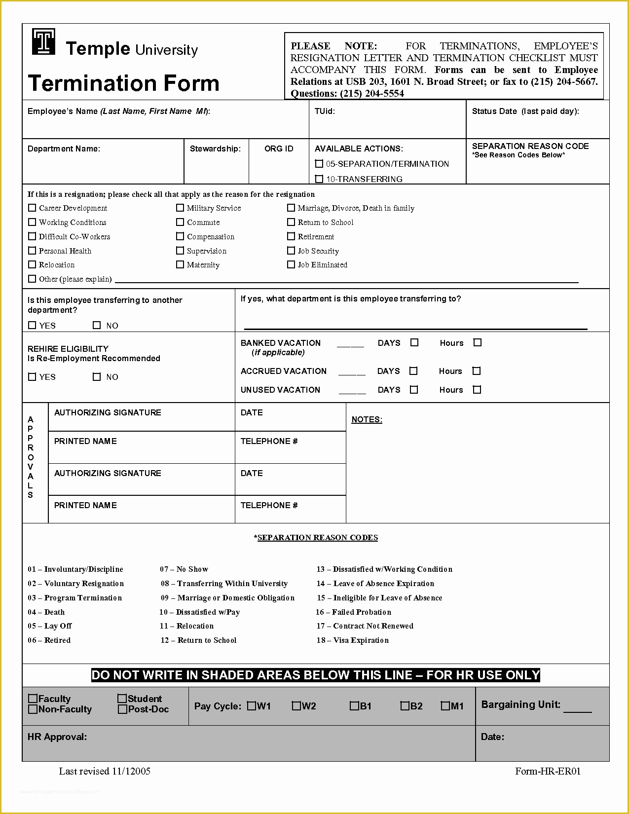 Termination form Template Free Of 9 Best Of Employee Termination Notice form Free