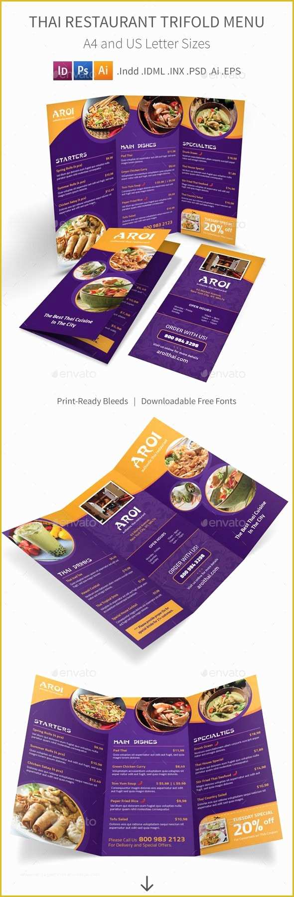 Thai Restaurant Menu Templates Free Of 17 Best Ideas About Thai Restaurant Menu On Pinterest