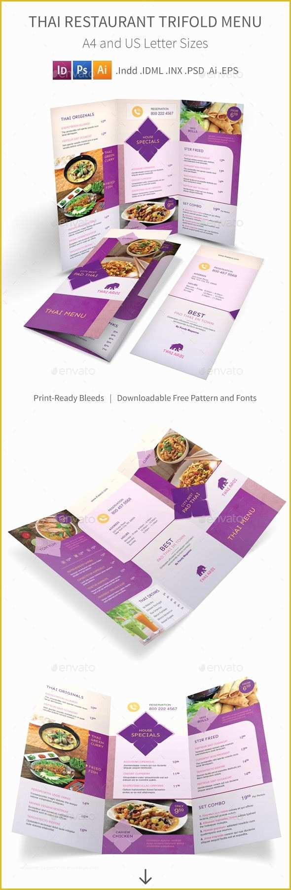 Thai Restaurant Menu Templates Free Of 25 Best Ideas About Thai Restaurant Menu On Pinterest