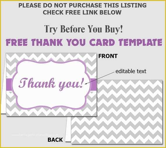 Thank You Template Free Of Free Folded Thank You Card Template Diy Editable