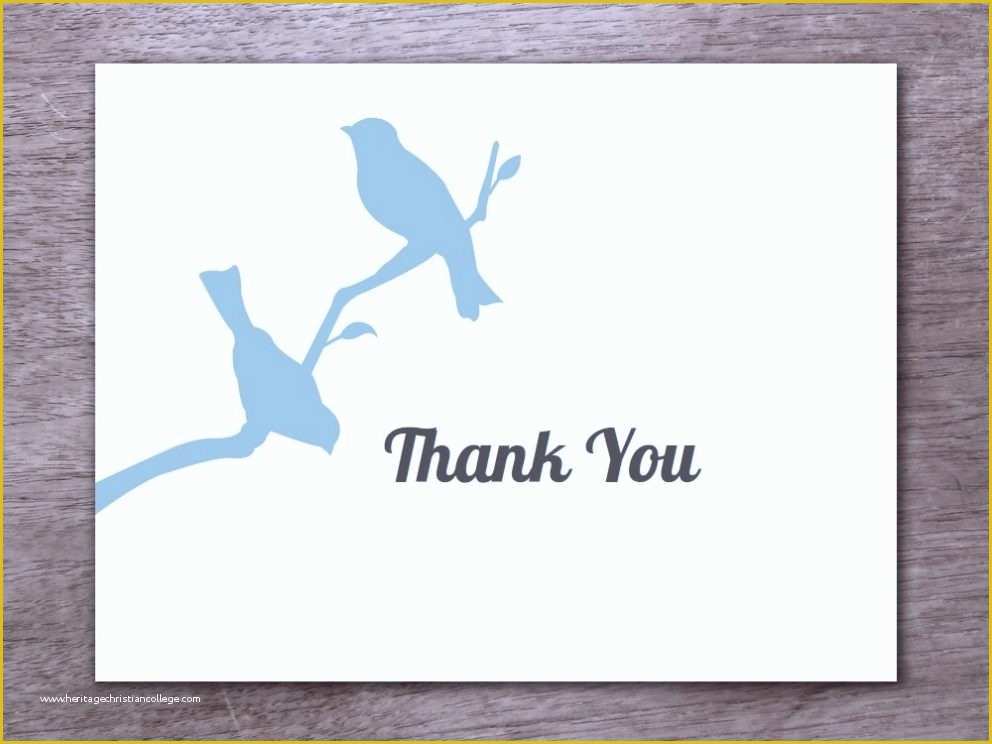 Thank You Template Free Of Free Printable Thank You Card Template for All