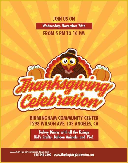 Thanksgiving Flyer Template Free Of A Template Cornucopia Free Illustrator &amp; Shop