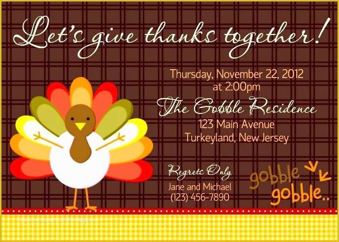 Thanksgiving Menu Template Free Of Free Thanksgiving Dinner Invitations Templates – Happy