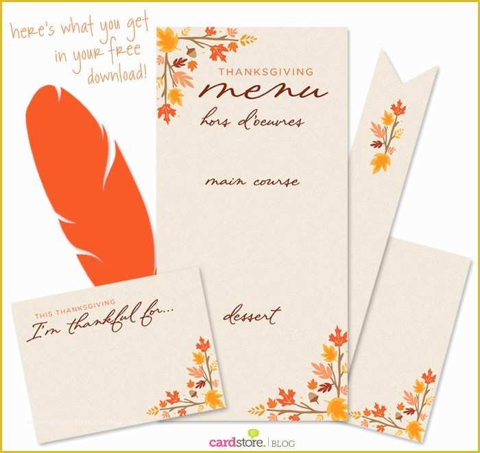 Thanksgiving Menu Template Free Of Printable Thanksgiving Menu Templates for Free – Happy