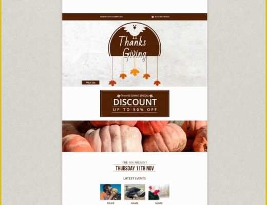 Thanksgiving Newsletter Template Free Of 76 Thanksgiving Templates Editable Psd Ai Eps format