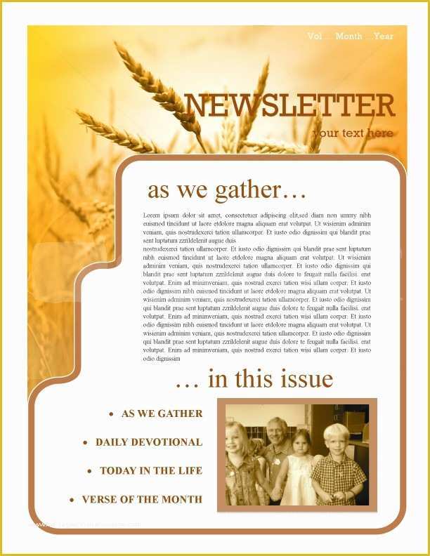 Thanksgiving Newsletter Template Free Of History Thanksgiving Newsletter Template Template