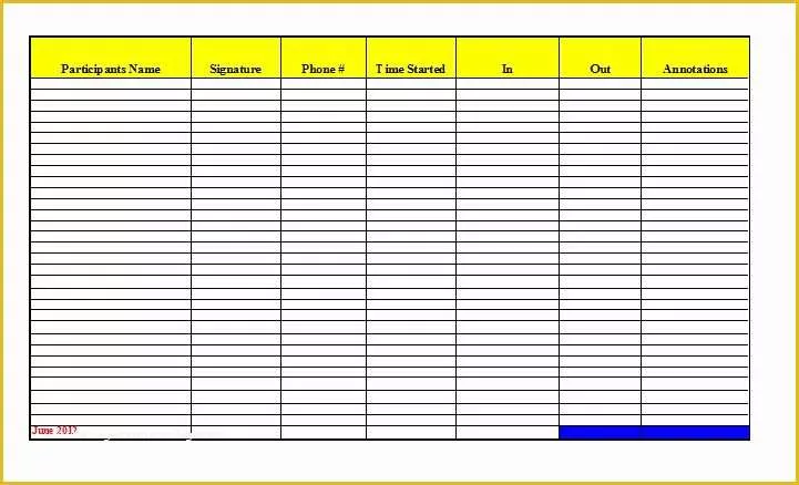 Time and attendance Templates Free Of Free Printable Employee attendance form Time