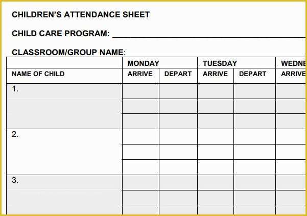 Time and attendance Templates Free Of Line Printable Time Sheets for Teachers