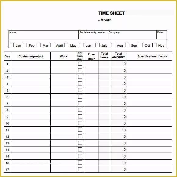 Time and attendance Templates Free Of Printable Timesheet Printable 360 Degree