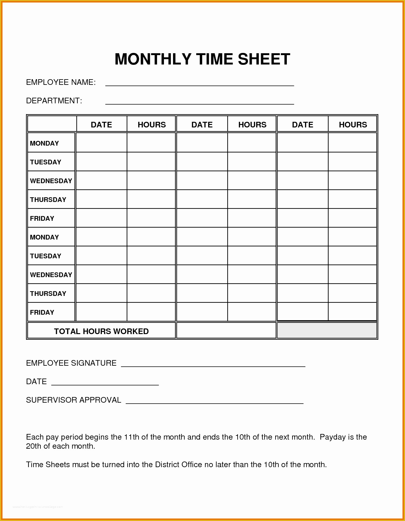 Time and attendance Templates Free Of Weekly attendance Template Portablegasgrillweber
