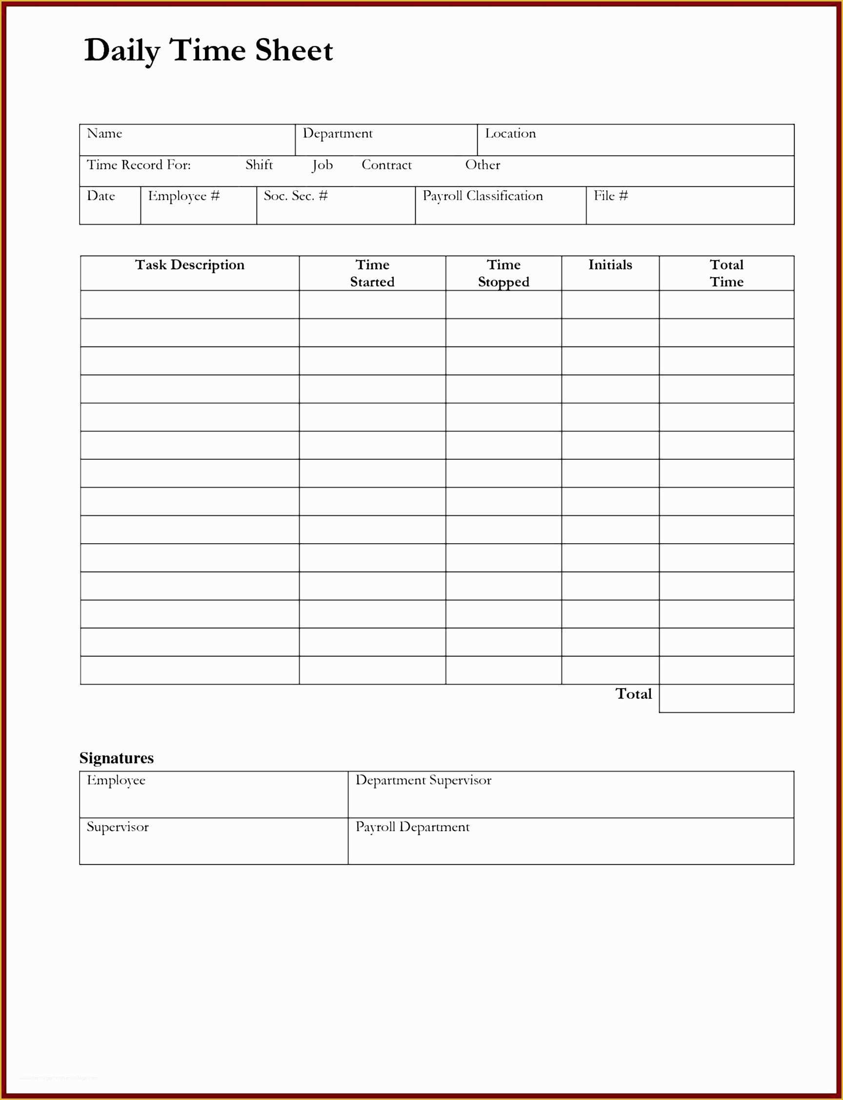 Timesheet Invoice Template Free Of 10 Timesheet Calculator Excel Template Exceltemplates
