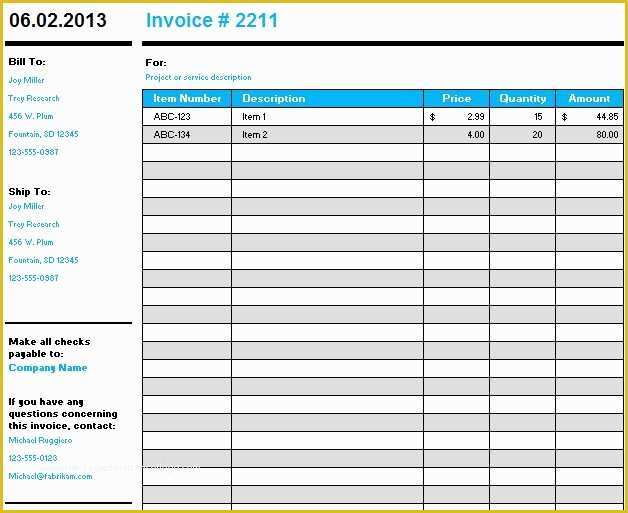 43 Timesheet Invoice Template Free