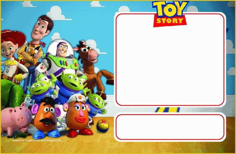 Toy Story Birthday Invitations Template Free Of Download now Free Printable toy Story Birthday Invitation