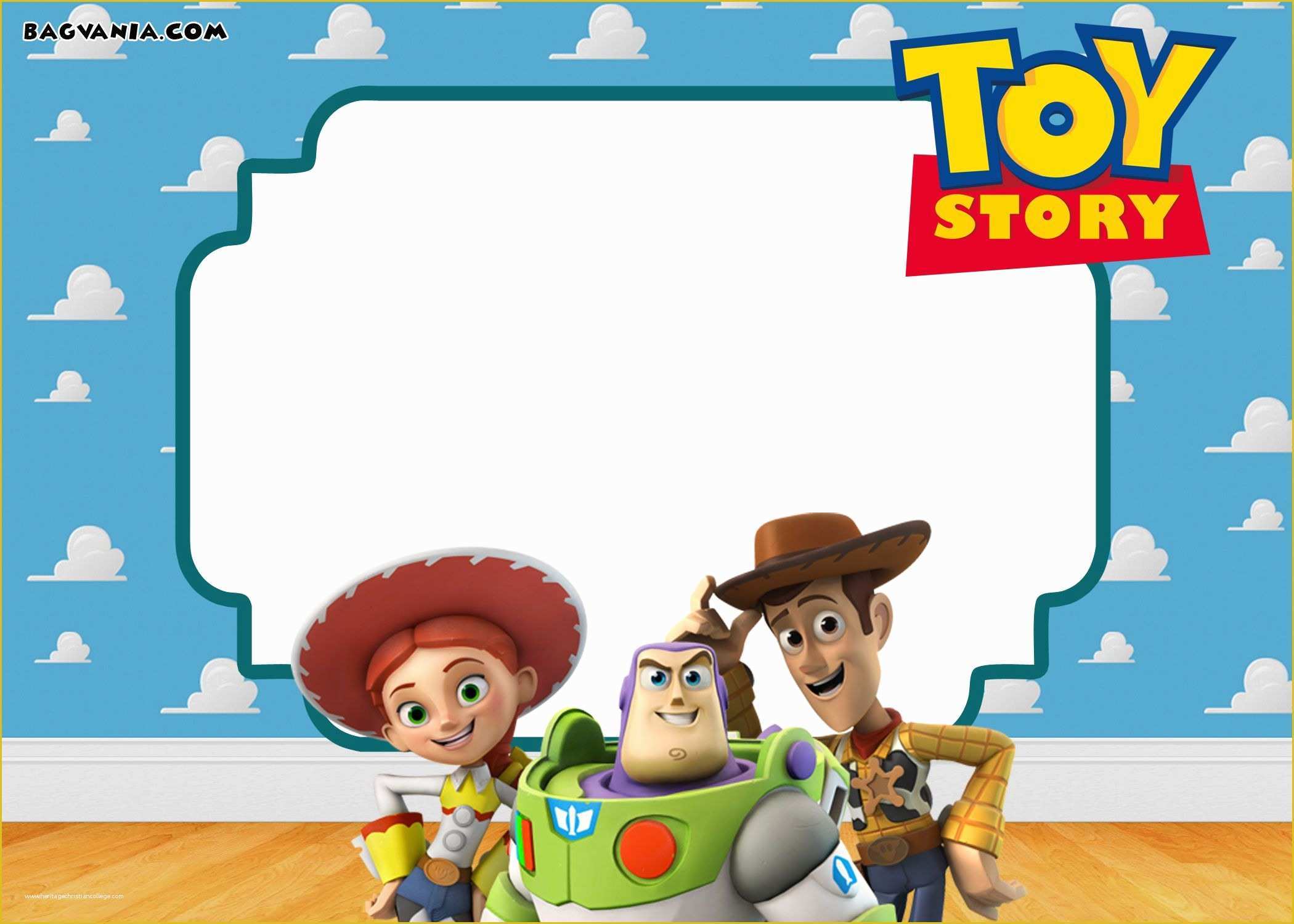 60 toy Story Birthday Invitations Template Free