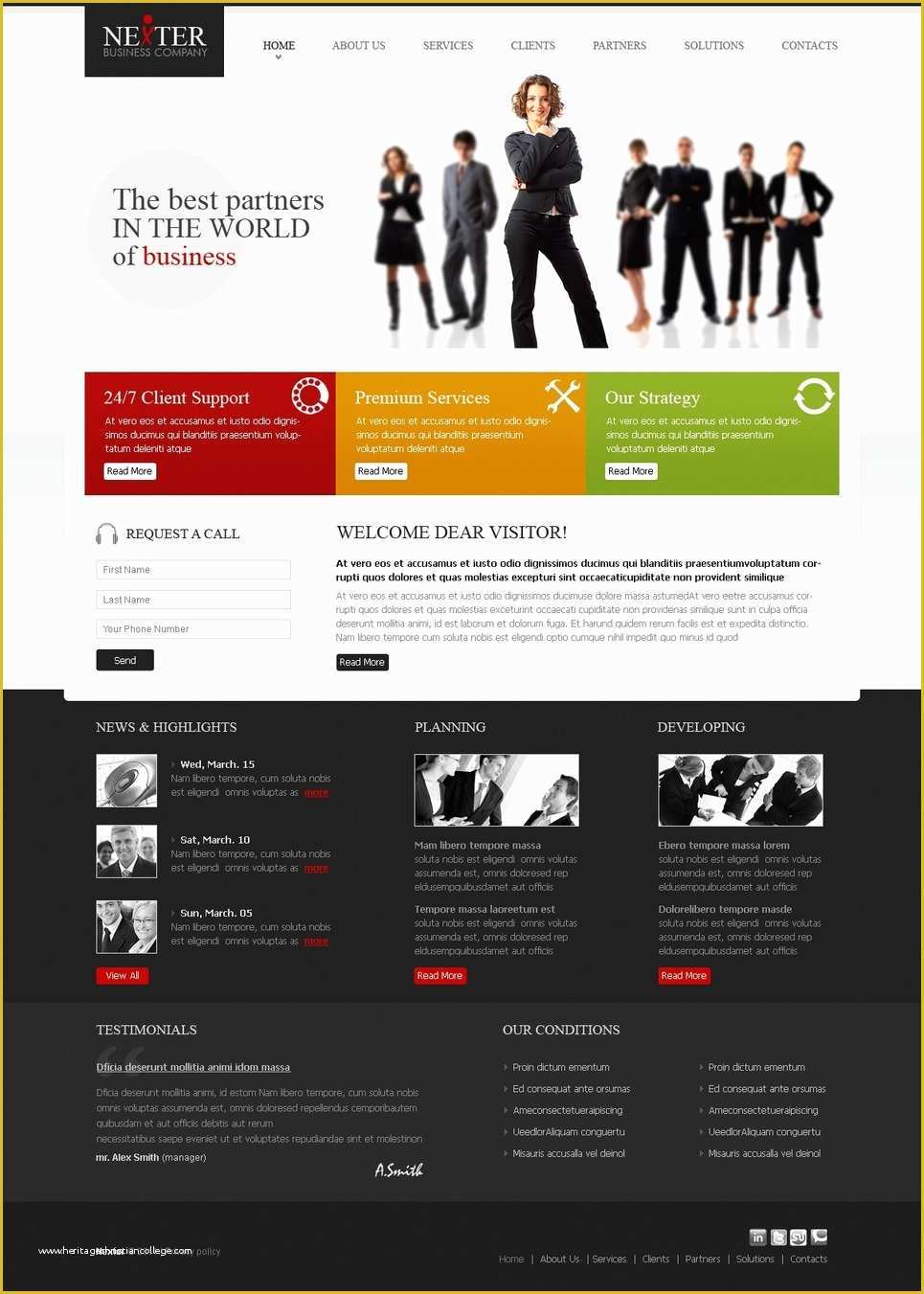 Training Website Templates Free Download Of Business Training Web Template Web Design Templates