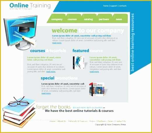 Training Website Templates Free Download Of Line Training Free Website Template Download Templates
