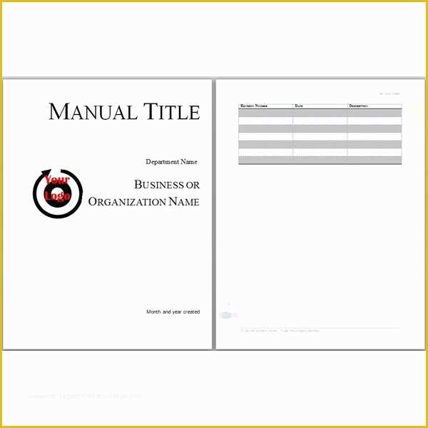 Training Website Templates Free Download Of Microsoft Word Manual Template Basic and Employment