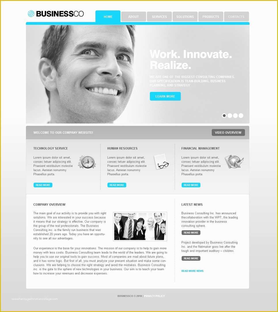 Training Website Templates Free Download Of Training Corporate Website Template Web Design Templates