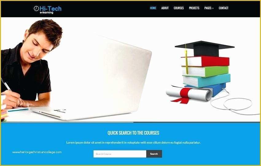 Training Website Templates Free Download Of University Bootstrap Responsive Template Line Training