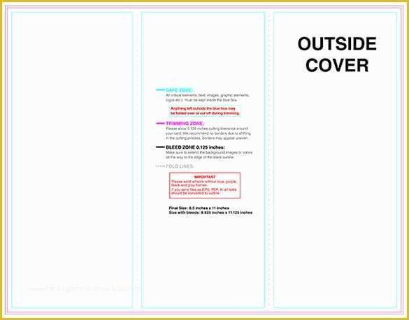 Tri Fold Template Illustrator Free Of 10 Printable Trifold Templates Doc Psd Pdf Eps