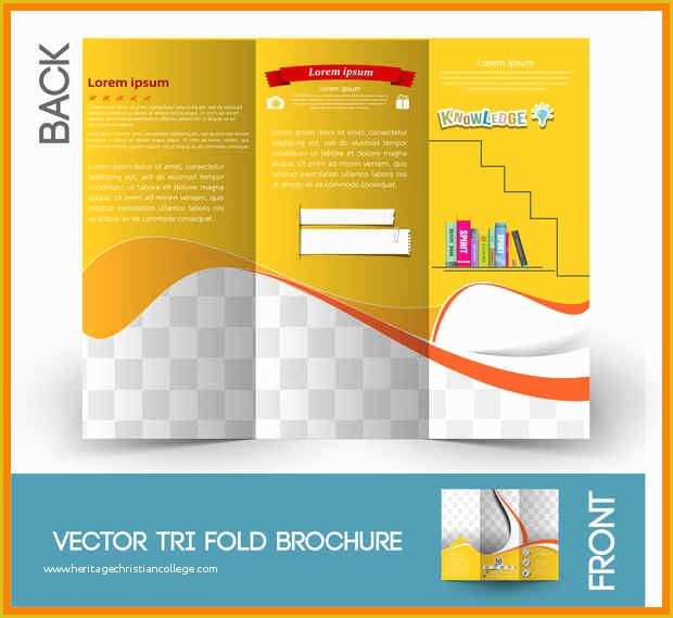 Tri Fold Template Illustrator Free Of Eps format Samplesobe Tri Fold Brochure Template Free