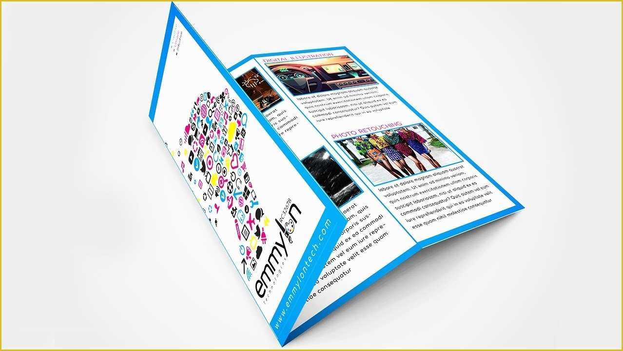 Tri Fold Template Illustrator Free Of Free Tri Fold Brochure Templates Illustrator Template