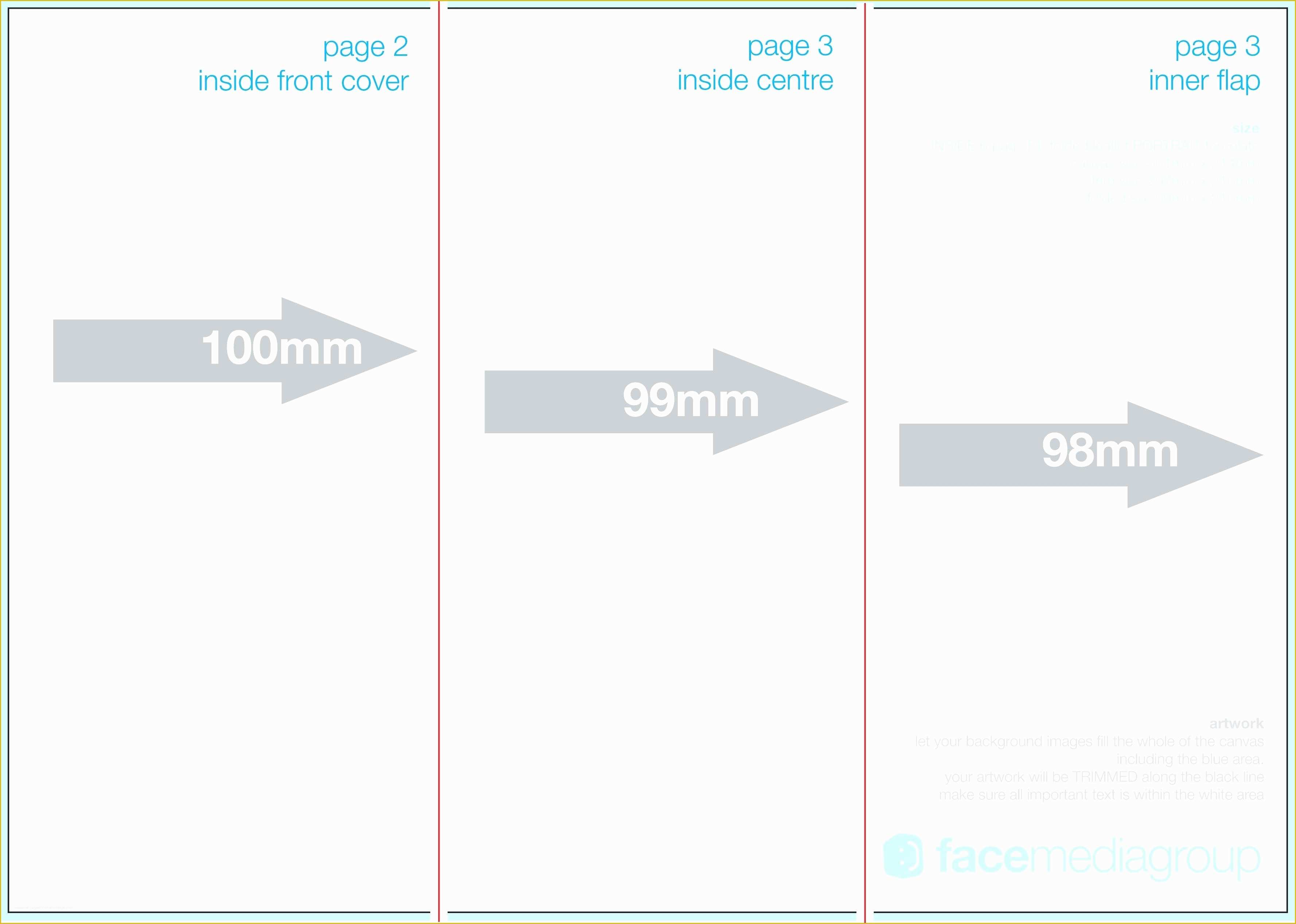 Tri Fold Template Illustrator Free Of Illustrator Tri Fold Brochure Template