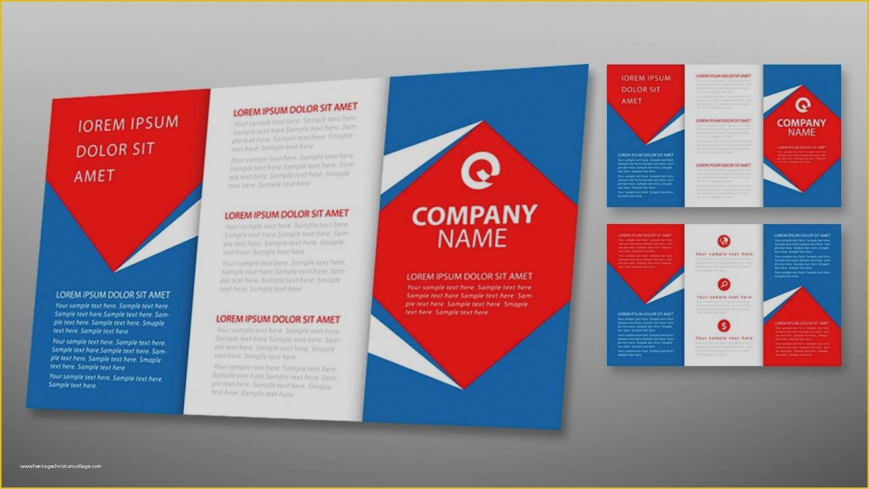 Tri Fold Template Illustrator Free Of Placement Brochure Templates