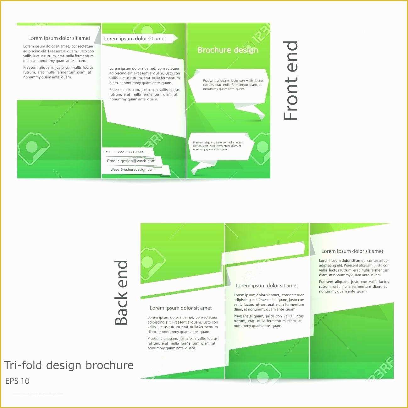 Tri Fold Template Illustrator Free Of Trifold Illustrator Template