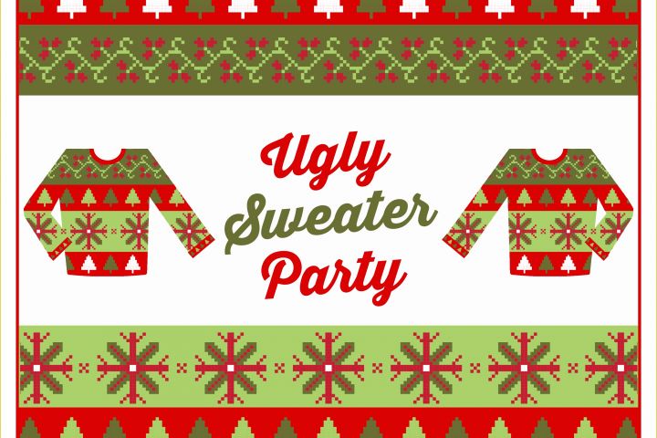 Ugly Sweater Flyer Template Free Of Free Ugly Sweater Party Printables