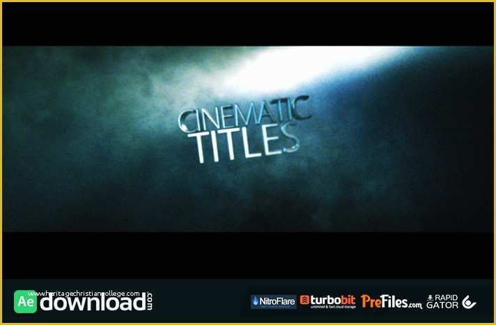 Videohive after Effects Templates Free Of Cinematic Title Videohive Project Free Download Free