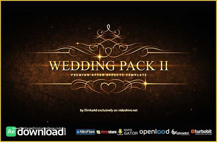 Videohive after Effects Templates Free Of Wedding Pack Ii Free Download Videohive Template Free