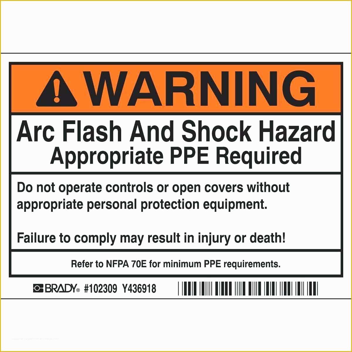 Warning Label Template Free Of Warning Label Template