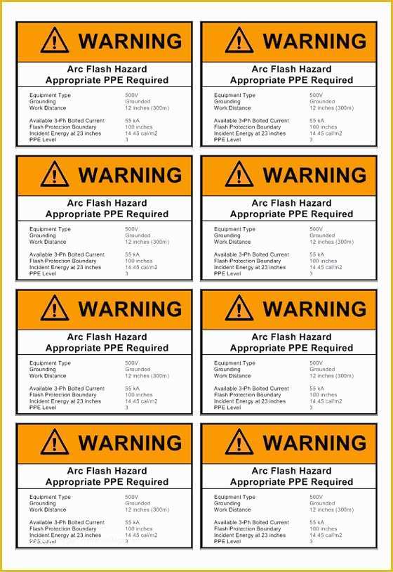 Warning Label Template Free Of Warning Labels Templates Chemical Labels Maker