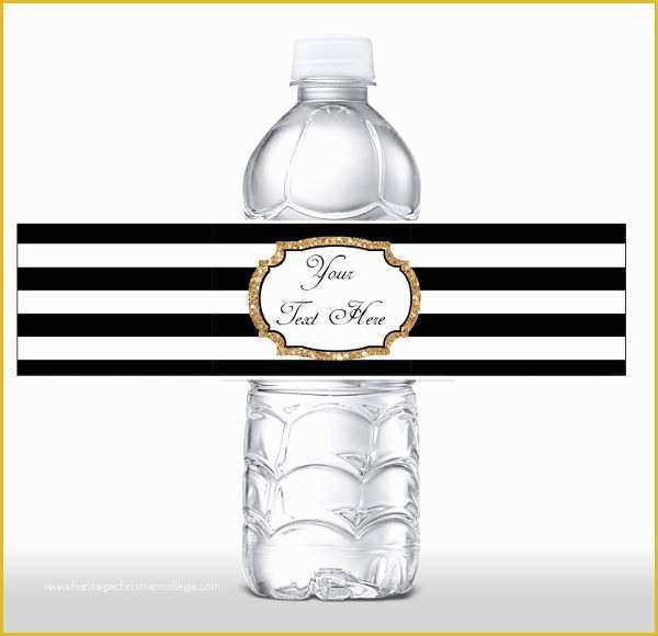 Water Bottle Label Template Free Word Of 10 Blank Water Bottle Label Templates Free Printable