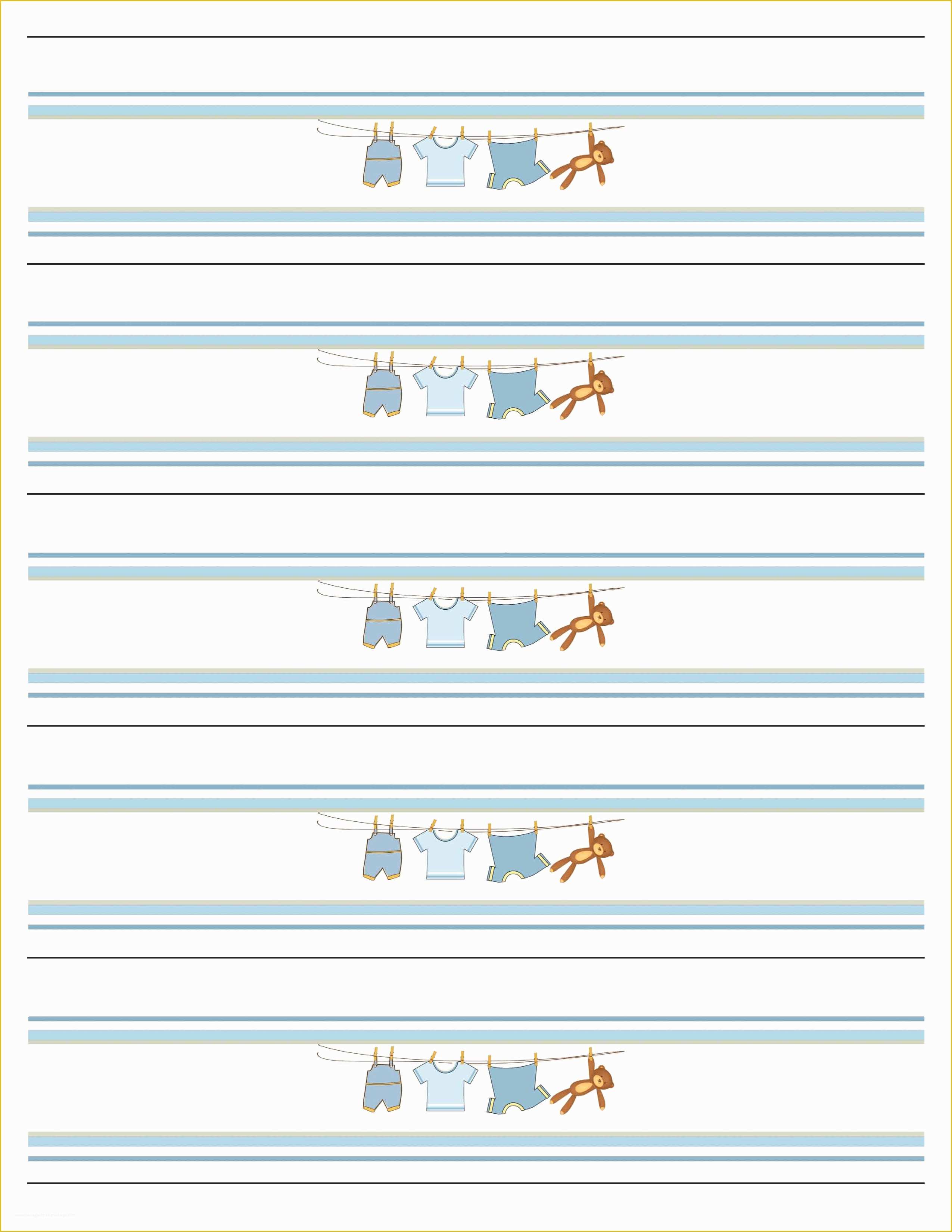 Water Bottle Label Template Free Word Of Boy Baby Shower Free Printables How to Nest for Less™