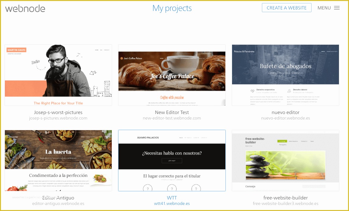 Webnode Free Templates Of the 20 Best Free Website Builders 2019 All their Pros