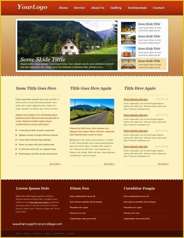 Website Templates Free Download HTML with Css Of Free Website Css Template with Nice Jquery Slider Carousel