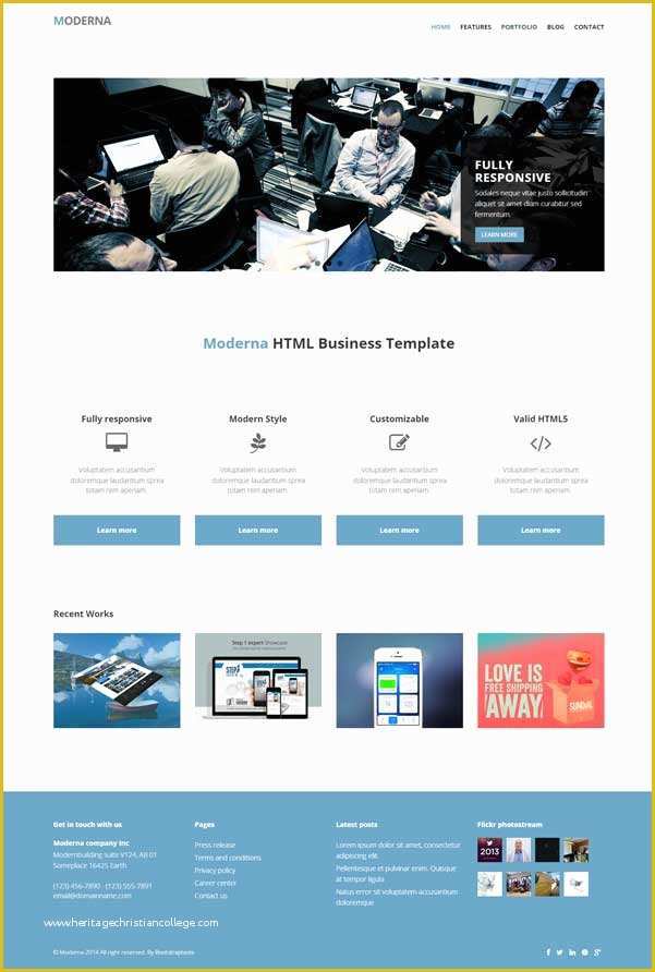 Website Templates Free Download Of 30 Bootstrap Website Templates Free Download