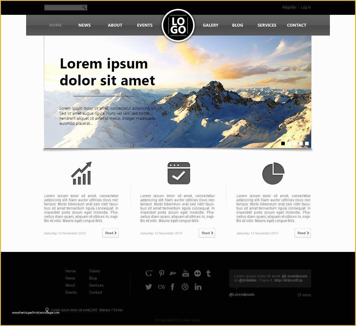 Website Templates Free Download Of Well Designed Psd Website Templates for Free Download