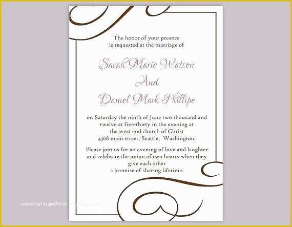 Wedding Invitation Ppt Templates Free Download Of Editable Birthday Invitations Templates Free Printable