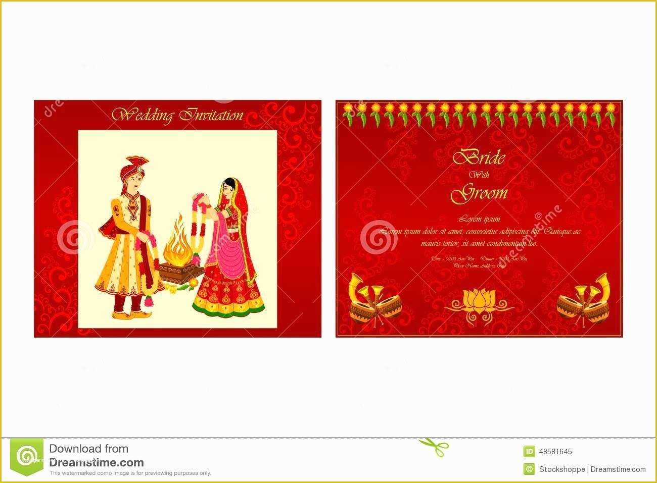 Wedding Invitation Ppt Templates Free Download Of Invitation Card Templates Invitation Template Local Hindu
