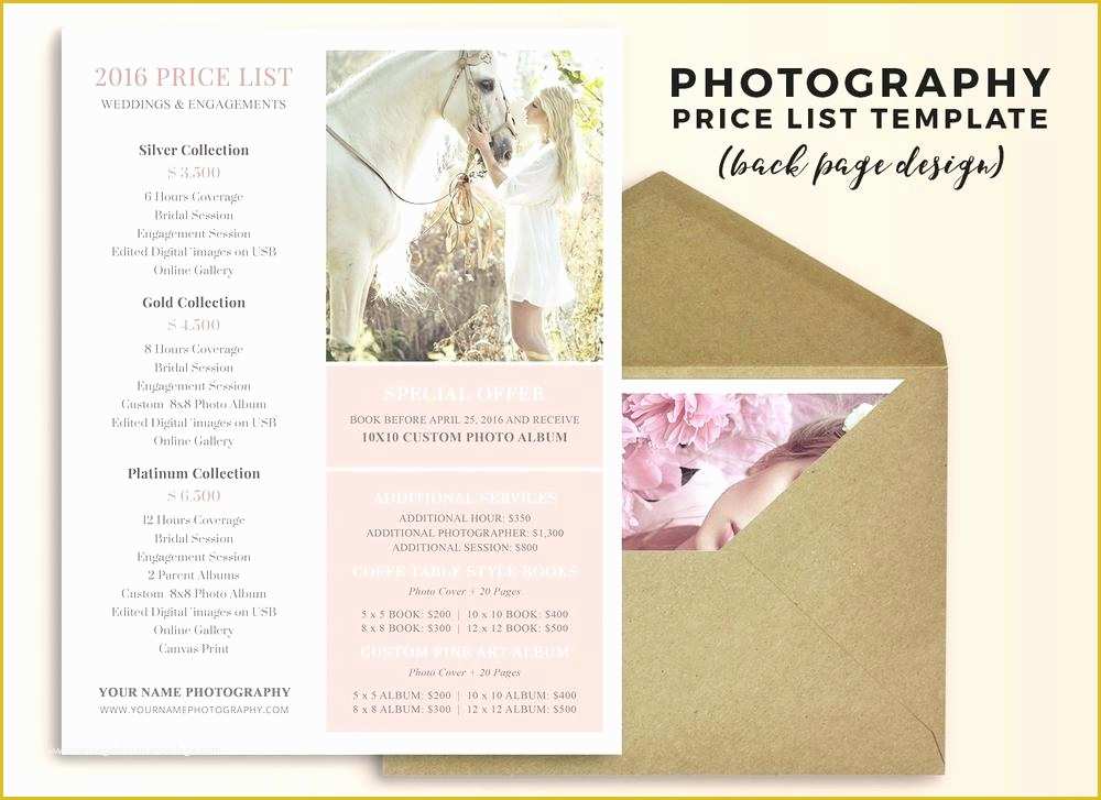 Wedding Photography Price List Template Free Of Wedding Photographer Price List Template – Traguspiercingfo
