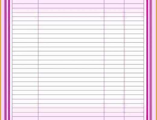 Wedding Planner Template Free Of 5 Wedding Planning Templates