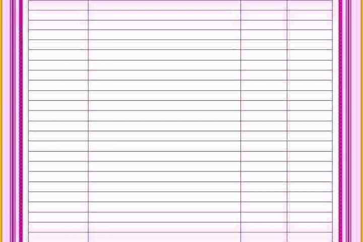 Wedding Planner Template Free Of 5 Wedding Planning Templates