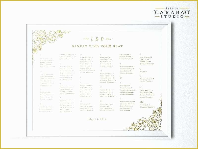 Wedding Seating Chart Poster Template Free Of We Do Wedding Seating Chart Sign Calligraphy Free Poster